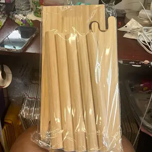 wooden 5 row bangle empty Bracelet rack
