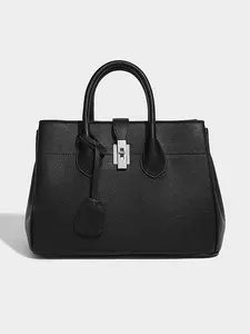 Women's Elegant Solid Color Handbag, Fashionable Pu Leather Crossbody Bag, Casual Trendy Versatile High-quality Daily Commuting Bag