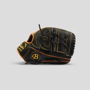Phalanx 12" Baseball Black/Harvest Pitcher's Glove Dual Welting