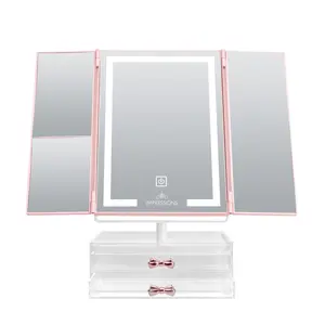 Liora Tri-Tone LED Makeup Mirror Liora Tri-Tone LED Makeup Mirror