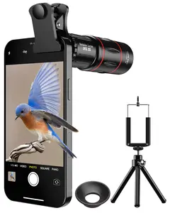 APEXEL  Phone Photography Kit, 18X Telephoto Lens,  for iPhone  Samsung One Plus Smartphone Cellphone telescope