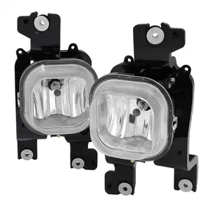 2008-2010 Ford F-250/F-350/F-450/F-550 Super Duty H10 Fog Lights (Chrome Housing/Clear Lens)