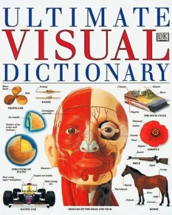 Used Ultimate Visual Dictionary - DK Publishing, Illustrated, Informational, High-Detail Paperback (School & Educational/Office Stationery Supplies)