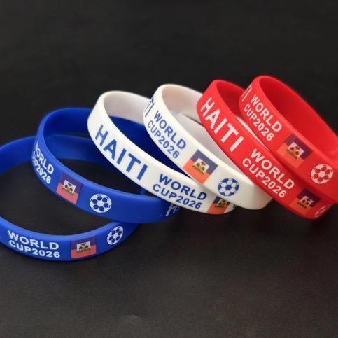 Haiti World Cup 2026 Silicone Bracelet