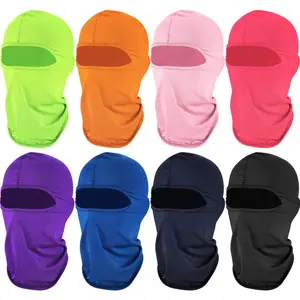 8 count Balaclava Ski Mask Bulk UV Sun Protection Full  Cover Cool  Gaiter for Summer Outdoor  Women Men