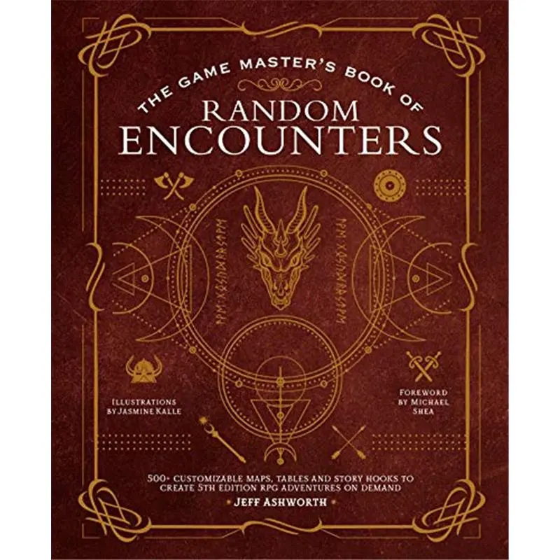 The Game Master's Book of Random Encounters: 500+ customizable maps, tables and story hooks to create 5th edition adventures on demand (The Game Master Series)Hardcover