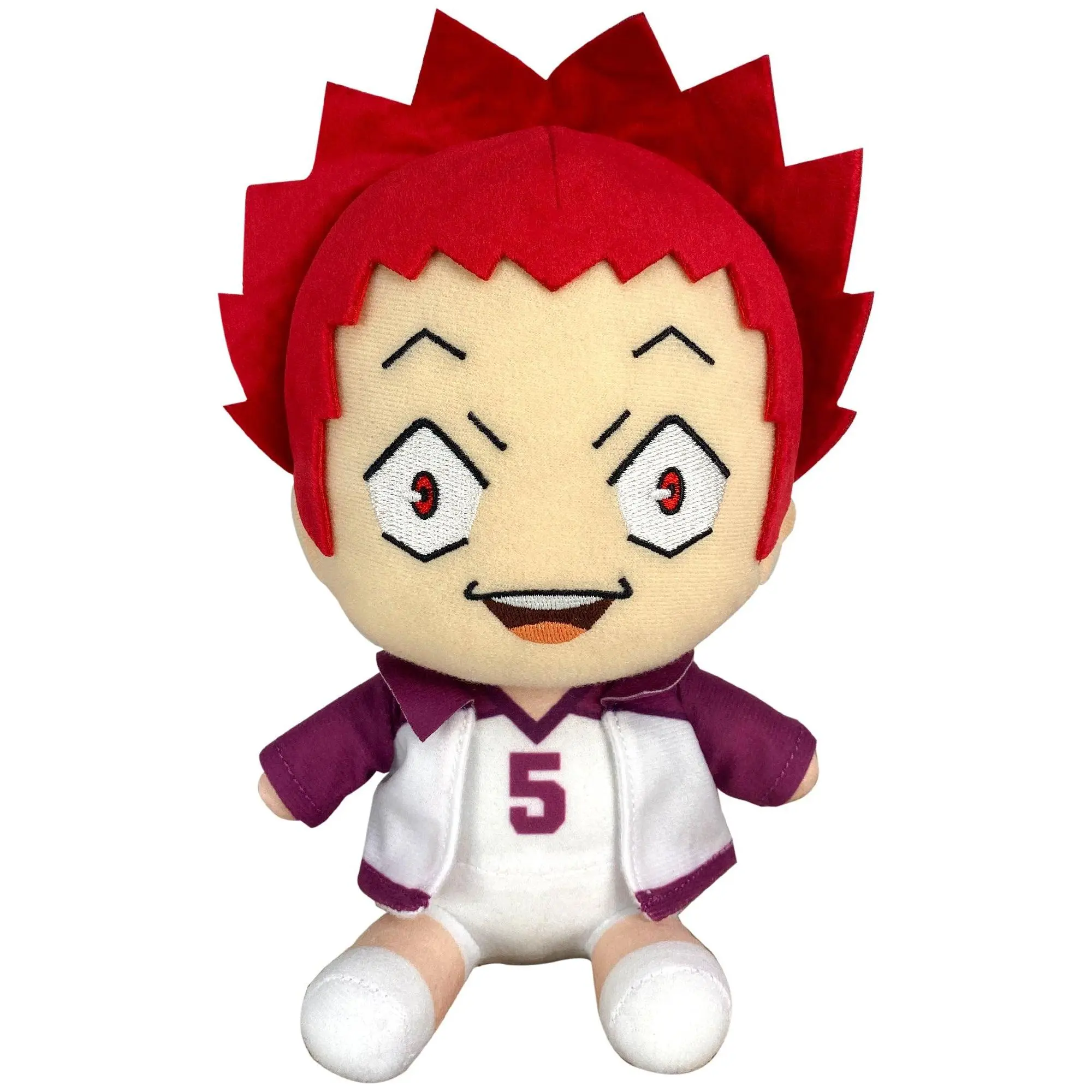 Haikyu!! S3 - Satori Tendo Jacket Sitting Pose Plush 7"H