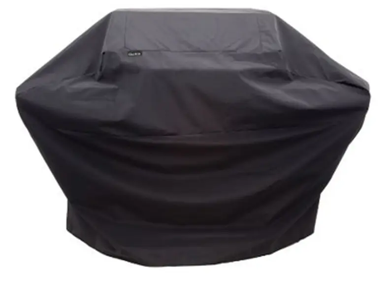 Black X-Large Household Textile Grill Dust Cover - Fits 5, 6 or 7 Burner Gas Grills, 72 in. W x 42 in.