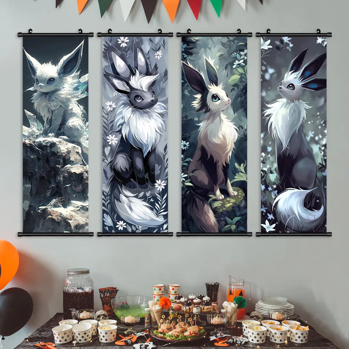 4PCS-15.8x47.2inch (40x120cm)-N