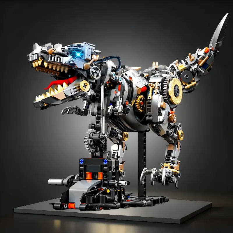 Dinosaurs Building Blocks Set, Dinosaur Toys for Age 8-14 Years,Dinosaur Park World, Birthday Gifts for Boys and Girls (1260+Pcs)
