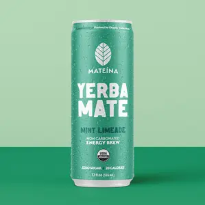 Mint Limeade Yerba Mate Energy Brew
