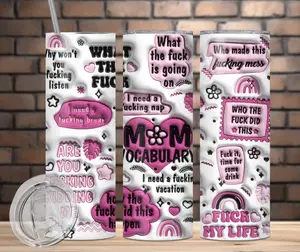 Mom Vocabulary 20 oz Tumbler