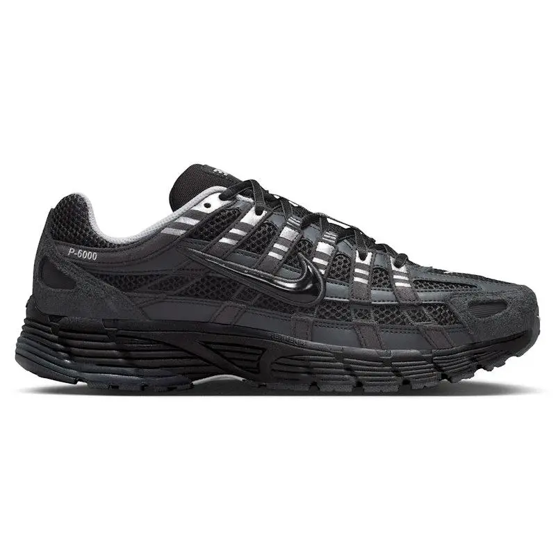 Nike Men's P-6000 Suede Anthracite Metallic Silver Shoes, from StockX