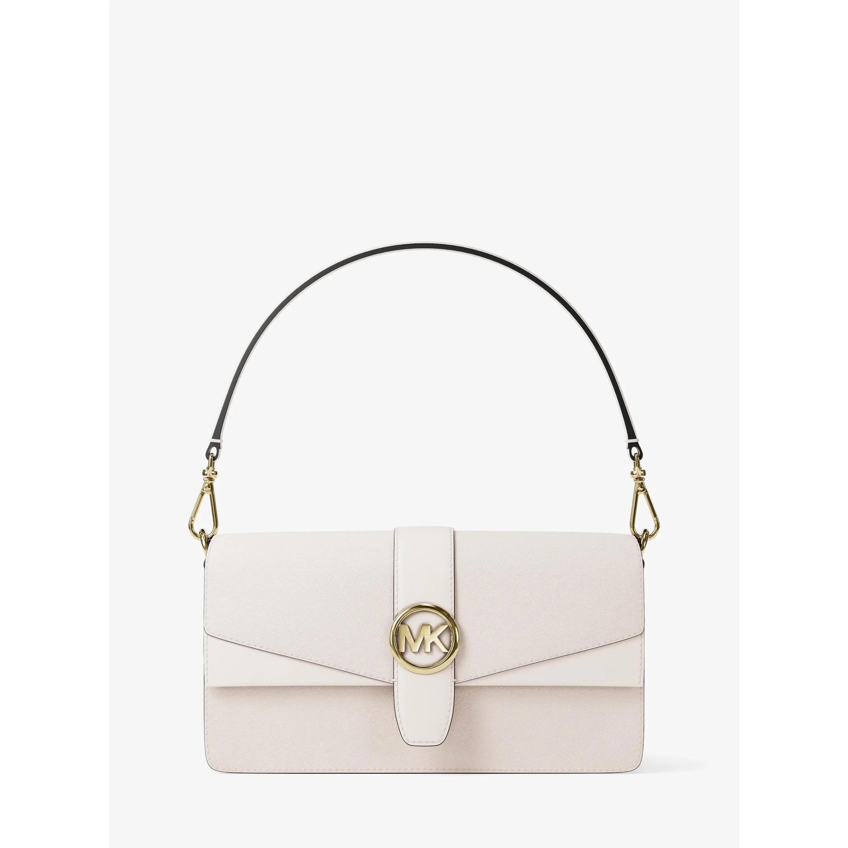 Greenwich Medium Saffiano Leather Shoulder Bag