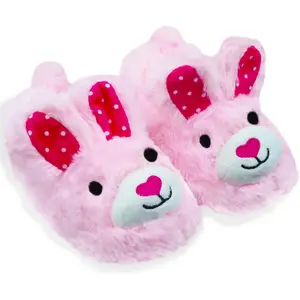 BY-FSOK03  Girls Unicorn Slippers Toddler House Slippers Soft Warm Plush Anti-Slip Home Slippers Indoor Outdoor(Little kid/Big Kid)