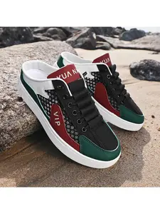 Men's New Breathable Slip-On Half-Enclosed Sporty Casual Shoes, Comfortable One-Piece Design, Perfect for Daily Wear