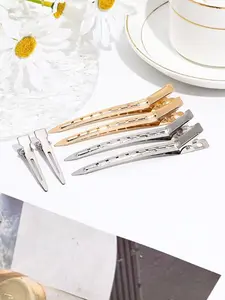 4pcs Trackless Positioning Clips, Bangs & Shaping Hair Clips, Fluffy Root Duckbill Clips, Hair Styling Tools, Hair Height Enhancer