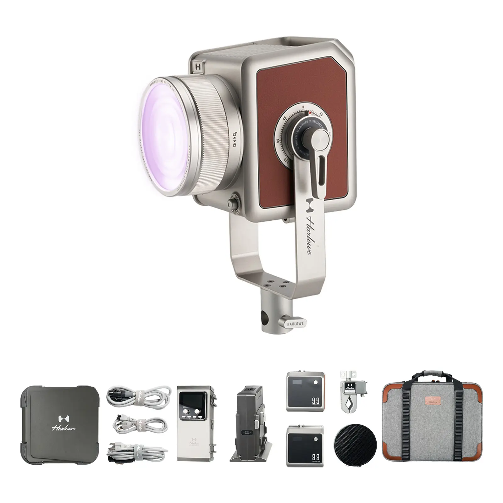 Pro 300W Spectra Photography Lighting Kit 36000 Full-Color 1700K-10000K Studio Light for Photoshoot Filming Video Recording etc.