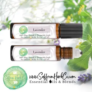 Lavender Roller Bottle Blend • Pre-Diluted • Ready To Use
