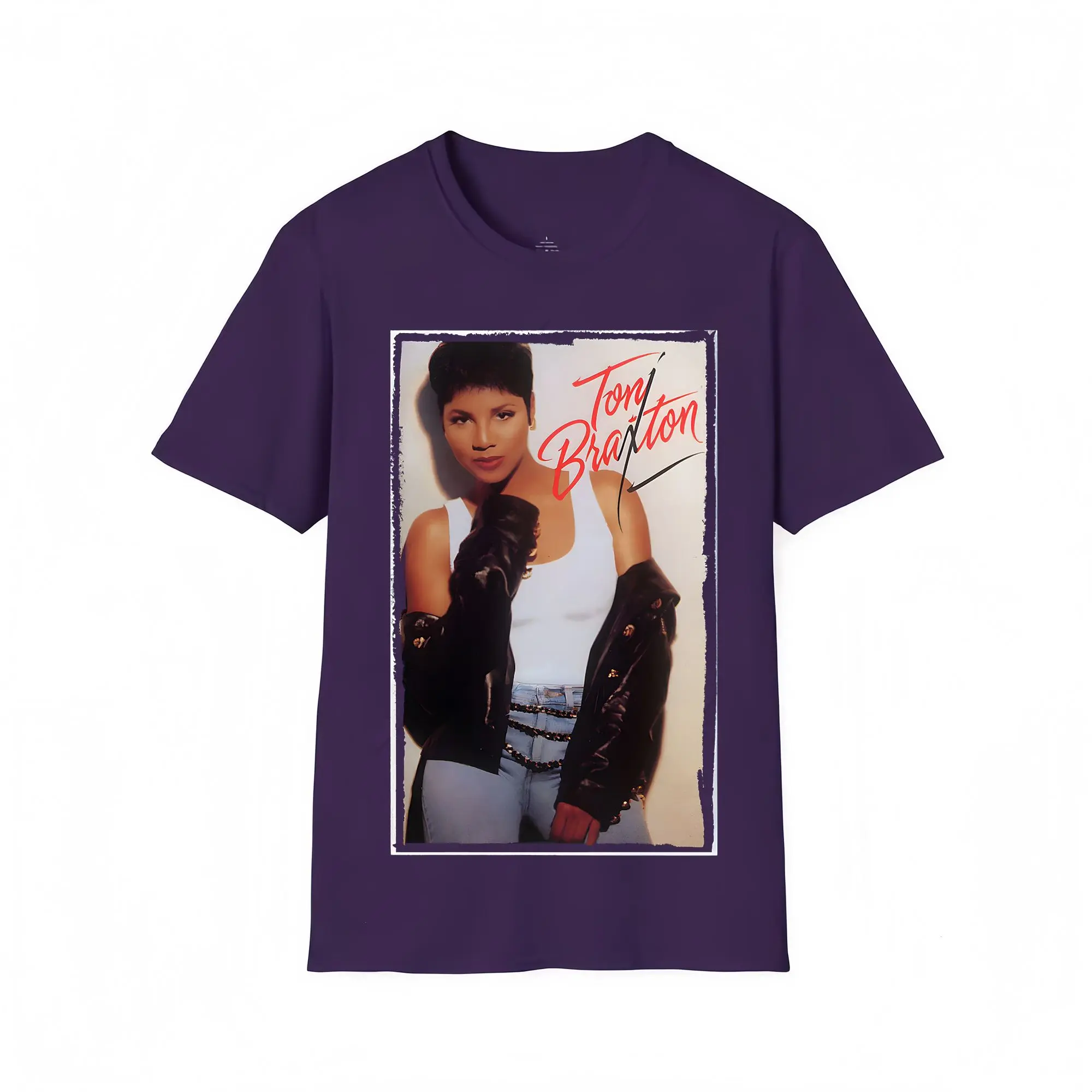 Toni Braxton Unisex Heavy Cotton Tee, Short Sleeve Classic R&B Music Shirt