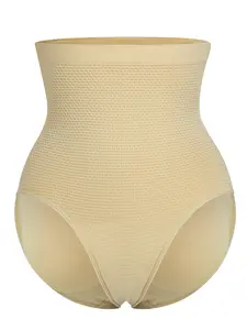 Women's High Waist Seamless Shapewear Underwear, Detachable Hip Pads, Tummy Control, High Elasticity, Body Shaping Panties