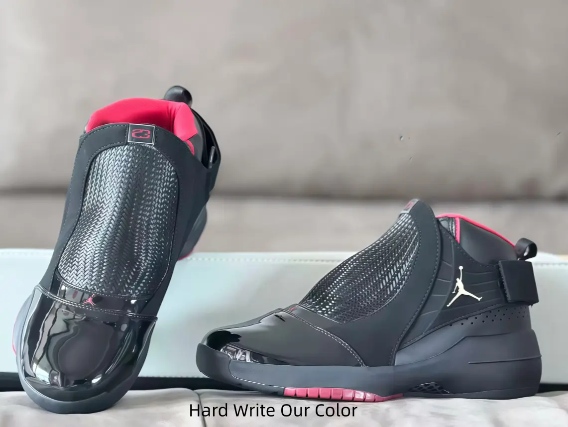 Sleek Black Slip-On High-Top Basketball Shoes, Sports Collectibles Accessory with Striking Red Inner Lining, Adjustable Heel Strap, Cushioned Midsole for Intense Training & Daily Street Wear