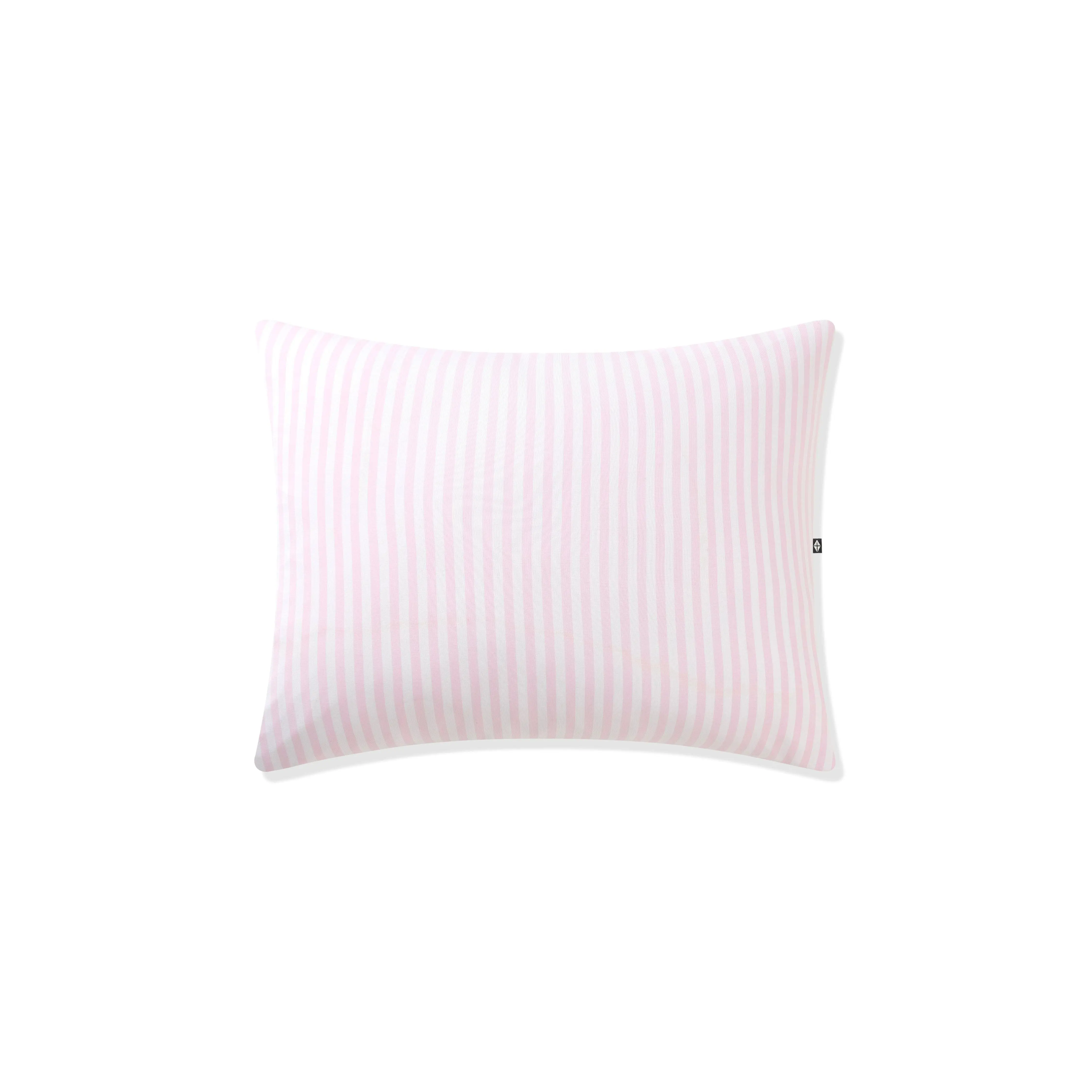 Bamboo Rayon 1-Piece Standard Pillowcase, Simple Small Sakura Stripe Print, Ideal for Night Sleep