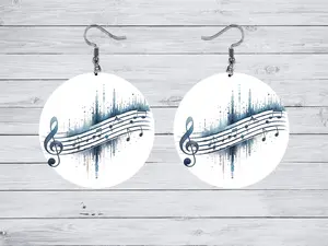 Music Note Earrings Collection 1