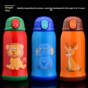 Langkes Germany 304 Stainless Steel Children's Insulated Cup Straw Design for Students