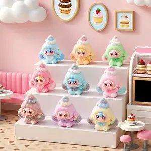 TOOUEE 9/18pcs Super Cute Cartoon Doll Ornament, Multicolor Kawaii Pendant Charm, Mini Plush Ornament Gift for Women and Girls, Perfect for Birthday Parties, Purses and Backpack Accessories, Kawaii Stuffed Animals