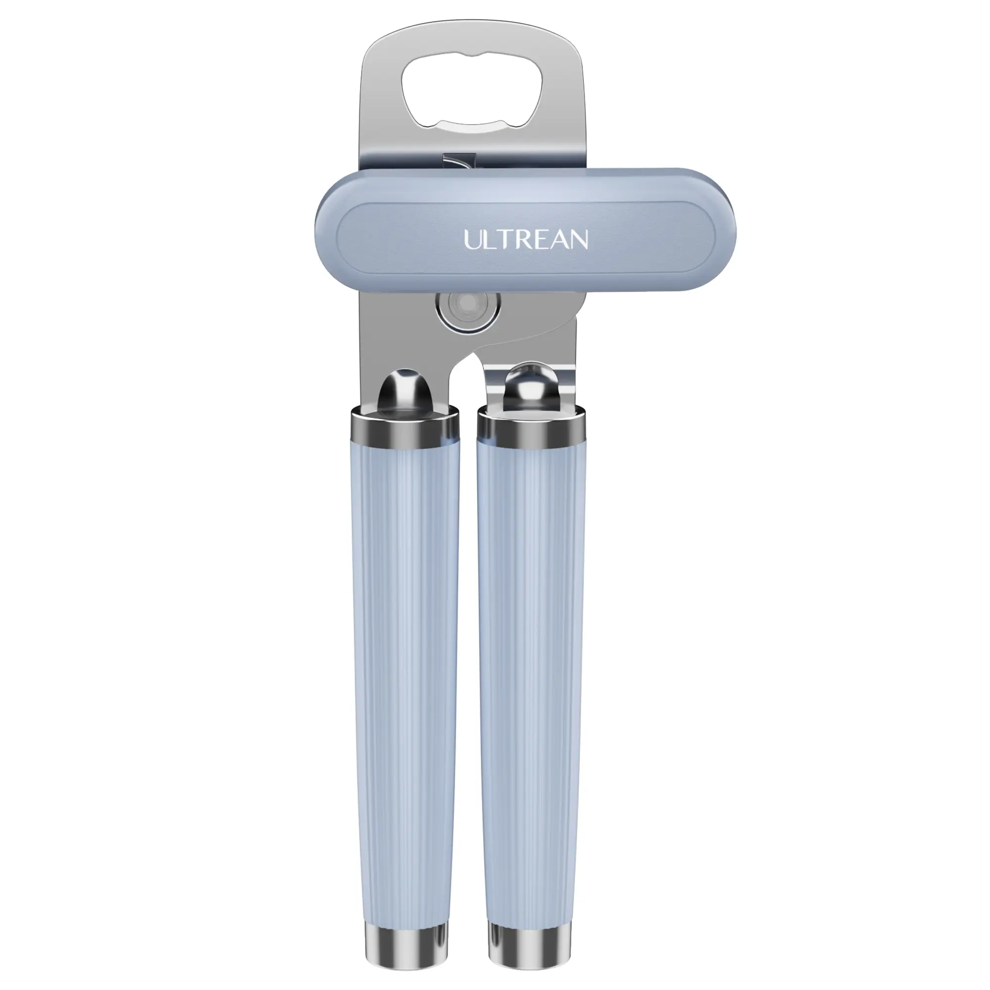 ULTREAN Manual Can Opener / Bottle Opener, Heavy Duty Stainless Steel Smooth Edge Manual Hand Held Handheld Kitchen Utensils Cover