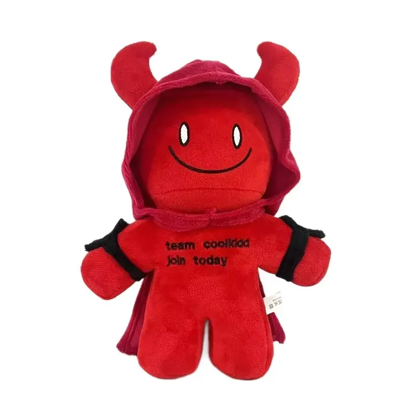 23cm Forsaken Chance Gubby Plush Animal Stuffed Toy - Game Peripheral Anime Stuffed Pillow, Red Devil Cartoon Doll, Fan Gift for Birthdays Halloween, Plush Animal Stuffed Toys