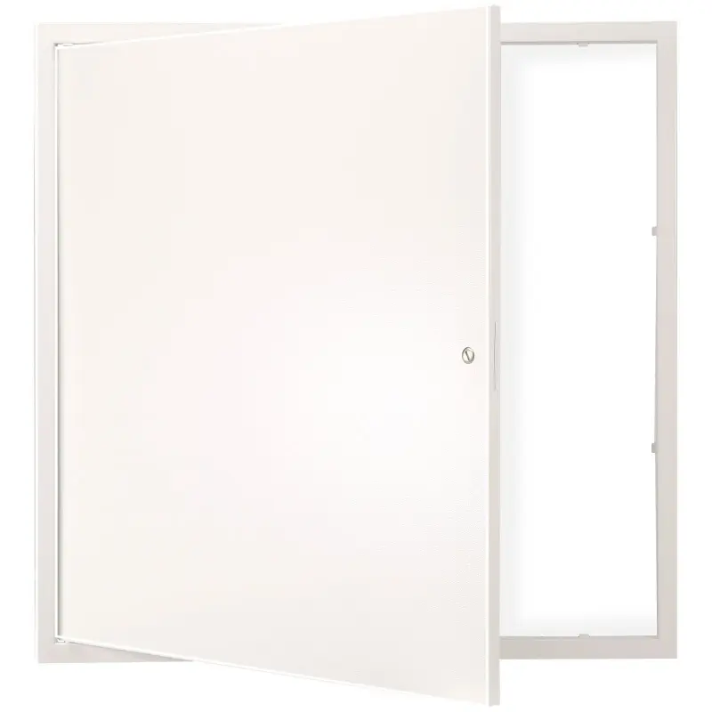 【DealsForYouDays】VEVOR Access Panel for Drywall & Ceiling, 16 x 16 Inch Plumbing Access Panels, Reinforced Access Door, Heavy-Duty Steel Wall Hole Cover, Easy Install Removable Hinged Panel for Wiring & Cables, Silver
