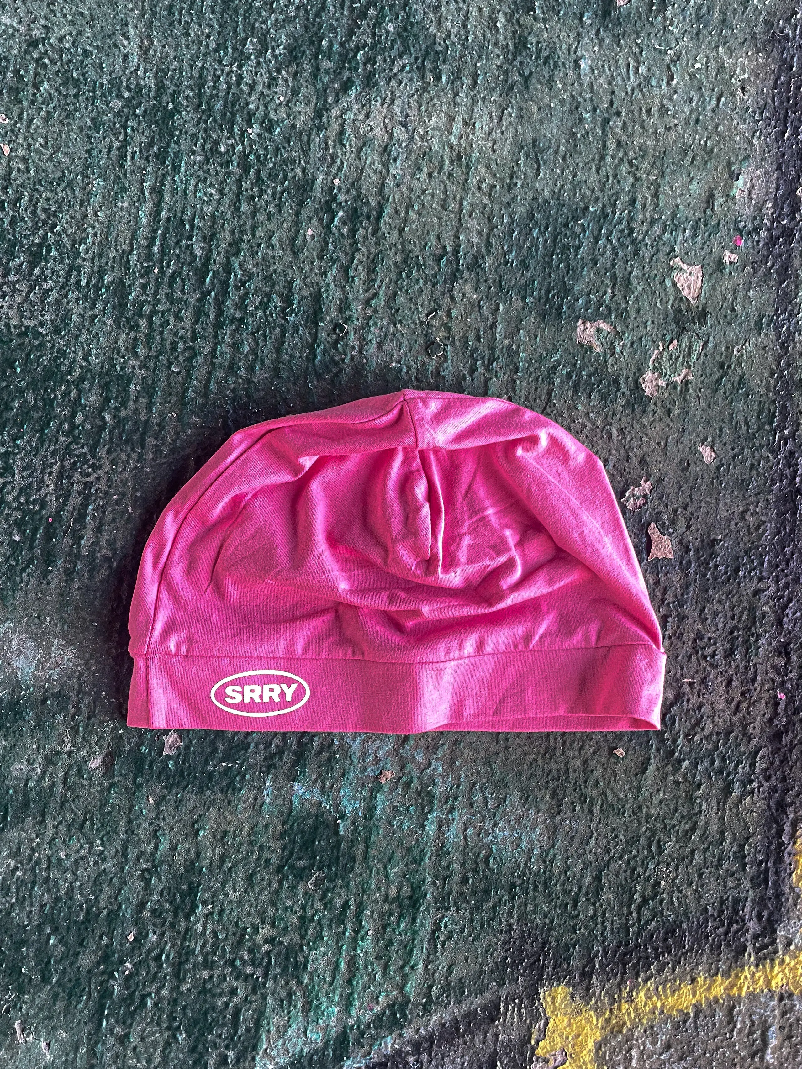 Peach pink skulll cap Peach pink skulll cap