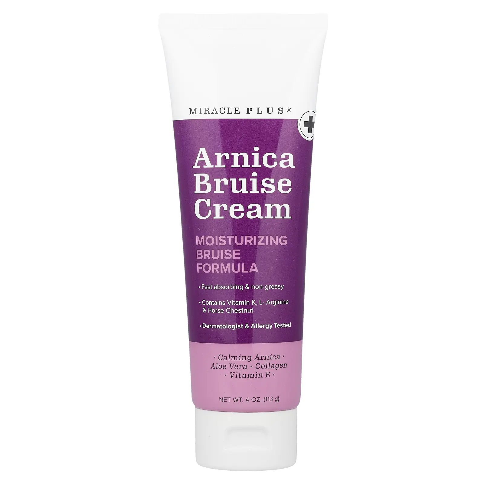 Miracle Plus Arnica Bruise Cream, 4 oz (113 g) Miracle Plus Arnica Bruise Cream, 4 oz (113 g)