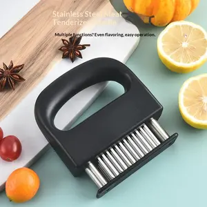 New model household product, stainless steel meat tenderizer, 48 teeth, meat tenderizing needles, steak tendon breaker, steak tenderizer