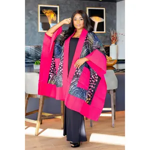 Delaiah Adire Kimono | Pink Delaiah Adire Kimono | Pink