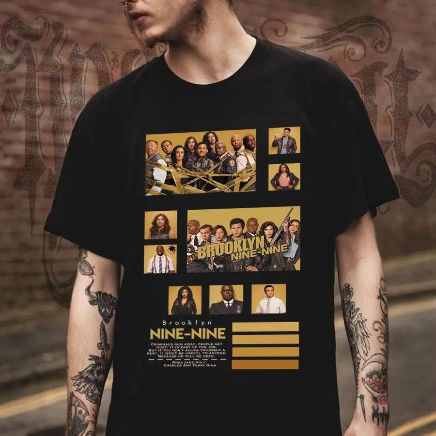 Brooklyn 99 Film Graphic T-Shirt – Movie Fan Apparel – Sizes S-5XL Gift For Fan HGC07811
