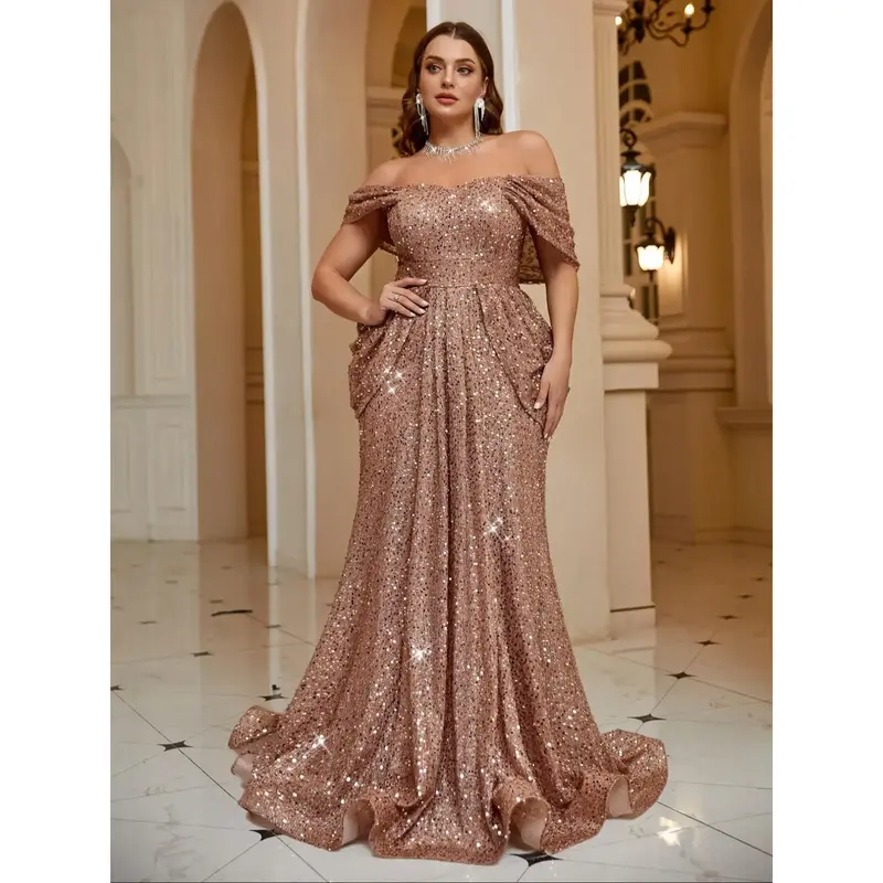 Embellished Fishtail Dress - TikTok Shop