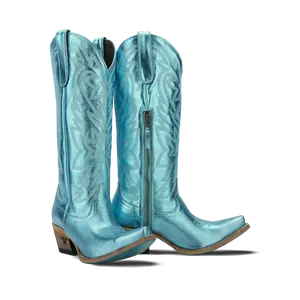 Smokeshow Boot - Turquoise Metallic
