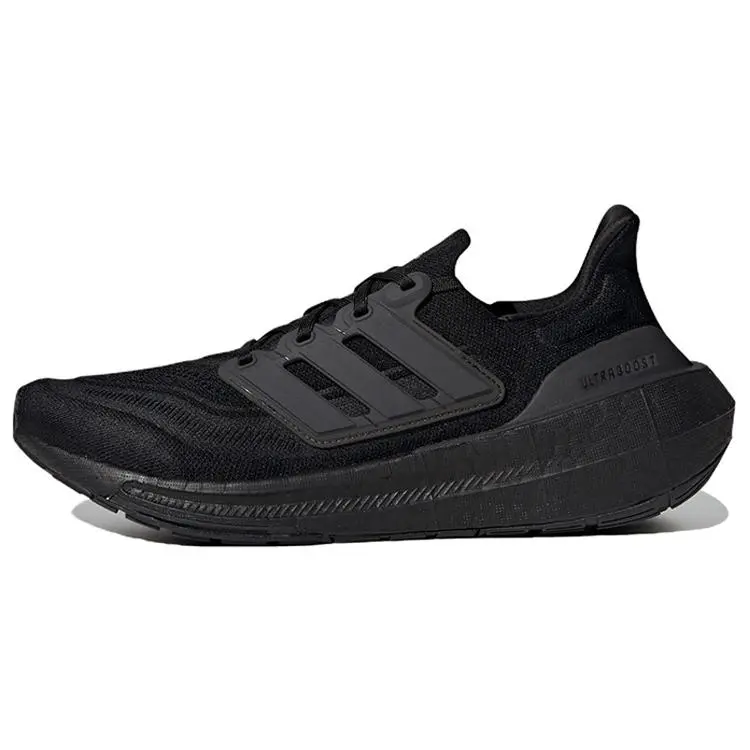 Adidas UltraBoost Light Triple Black' Versatile Cushioned Breathable Low Top Running Shoes Unisex GZ5159