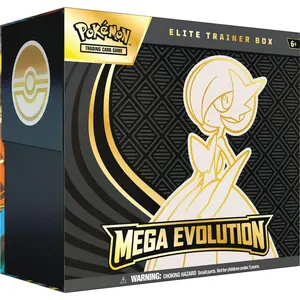 (OPENED LIVE) POKEMON MEGA EVOLUTION ELITE TRAINER BOX, Trading Card Box, Tcg Booster Packs