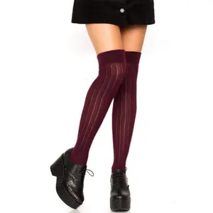 Angie Rib Knit Knee Socks