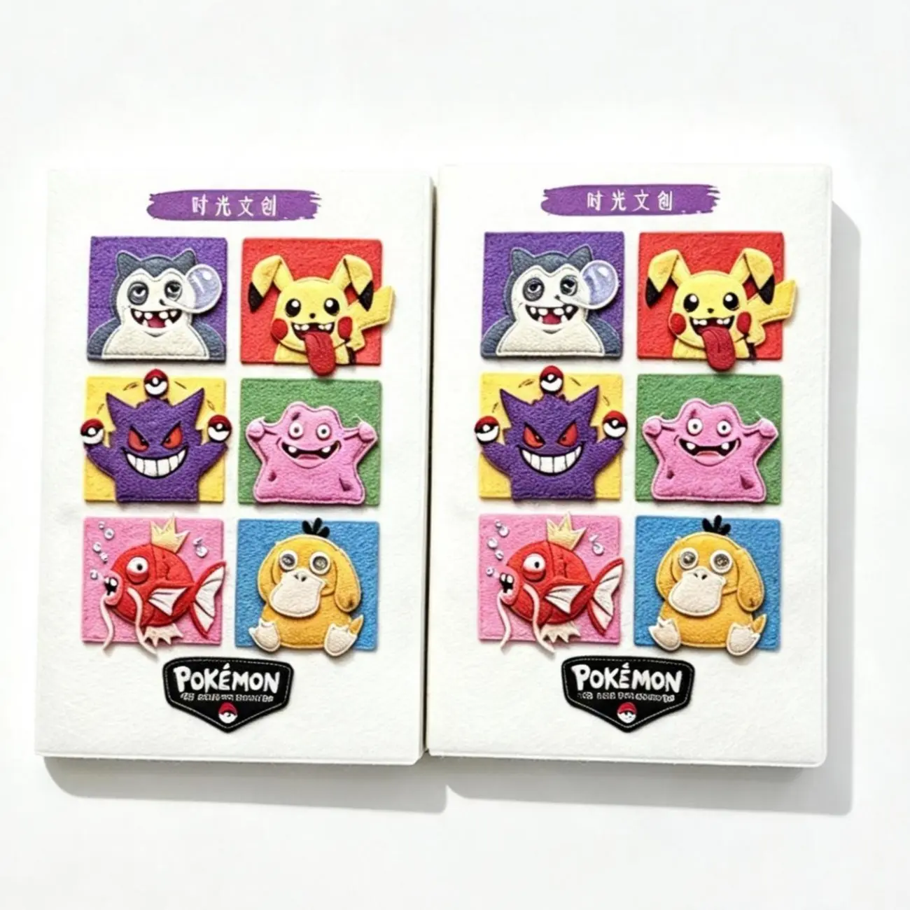 【New】Limited-Pokemon Metal Embossment Collectible Brick-Bug Theme