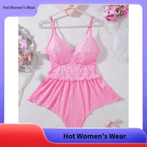 【Hot Women's Wear】Popular Lace Strappy Mesh Bodysuit