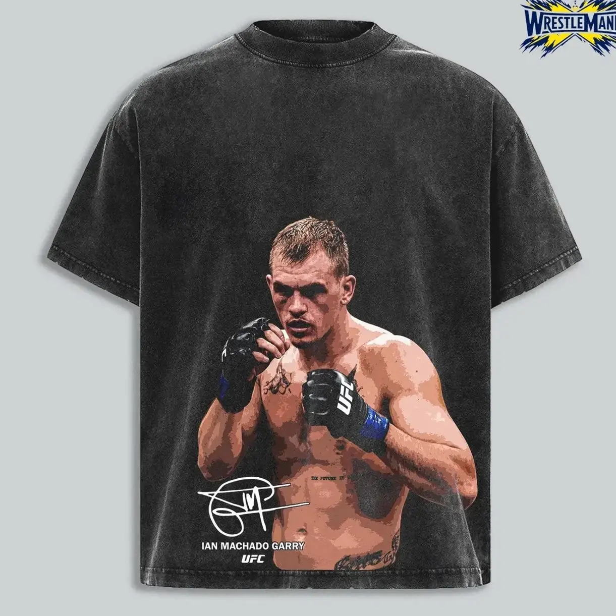 Ian Machado Garry Men's UFC Vintage Washed T-Shirt, The Future Ian Machado Garry UFC Graphic Tee, UFC MMA Shirt, Gift for Fighters, Sports Apparel Cotton Tee, UFC Merch, Vintage Casual Style Gift FW7