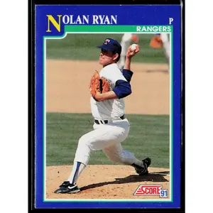Nolan Ryan 1991 Score #4 Texas Rangers