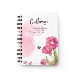 CUSTOMIZEABLE Spiral Bound Photo Journal