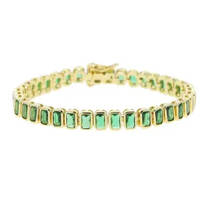 Emerald Tennis Bracelet