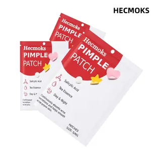 【Delivered Free】HECMOKS Acne Patches: Rapid Clearance with Hydrocolloid & Calendula. 3 Sizes for Pimples, Zits & Skin Tags. Skincare Matte